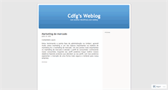 Desktop Screenshot of cdfg.wordpress.com