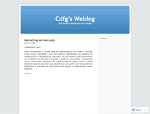 Tablet Screenshot of cdfg.wordpress.com