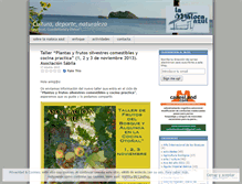 Tablet Screenshot of lamalocaazul.wordpress.com
