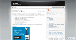 Desktop Screenshot of brizoma.wordpress.com