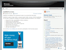 Tablet Screenshot of brizoma.wordpress.com