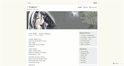 Desktop Screenshot of mylyric.wordpress.com