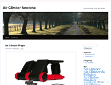 Tablet Screenshot of airclimberfunciona.wordpress.com