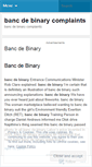 Mobile Screenshot of primetime.bancdebinarycomplaints.wordpress.com