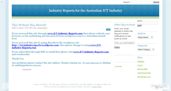 Desktop Screenshot of ictindustryreports.wordpress.com