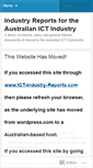 Mobile Screenshot of ictindustryreports.wordpress.com