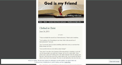 Desktop Screenshot of friendswithgod.wordpress.com