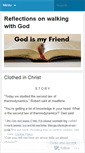 Mobile Screenshot of friendswithgod.wordpress.com