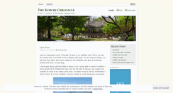Desktop Screenshot of kimchichronicle.wordpress.com