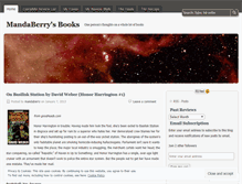 Tablet Screenshot of mandaberry.wordpress.com