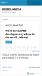 Mobile Screenshot of bebelandia.wordpress.com