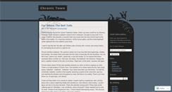 Desktop Screenshot of chronicville.wordpress.com