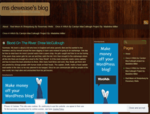 Tablet Screenshot of msdewease.wordpress.com