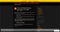 Desktop Screenshot of hellweek.wordpress.com