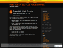 Tablet Screenshot of hellweek.wordpress.com