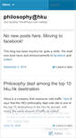 Mobile Screenshot of hkuphil.wordpress.com
