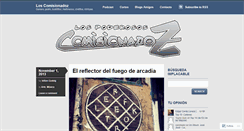 Desktop Screenshot of loscomisionadoz.wordpress.com