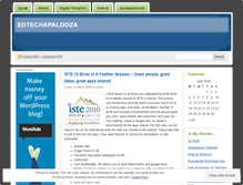 Tablet Screenshot of edtechapalooza.wordpress.com
