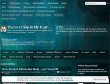 Tablet Screenshot of chipinmyheart.wordpress.com