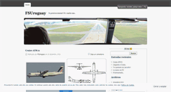 Desktop Screenshot of flysimuruguay.wordpress.com