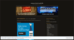 Desktop Screenshot of emmauschurch.wordpress.com