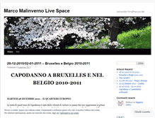 Tablet Screenshot of marcomalinverno.wordpress.com