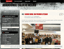 Tablet Screenshot of abandonulcaluluinegru.wordpress.com
