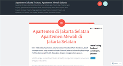 Desktop Screenshot of apartementjakartaselatan.wordpress.com