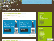 Tablet Screenshot of bornagainballetomane.wordpress.com