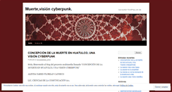 Desktop Screenshot of muertevisioncyberpunk.wordpress.com