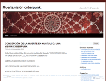 Tablet Screenshot of muertevisioncyberpunk.wordpress.com