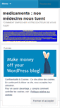 Mobile Screenshot of medicaments.wordpress.com
