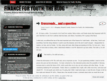 Tablet Screenshot of finance4youth.wordpress.com