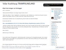 Tablet Screenshot of kvalshaug.wordpress.com