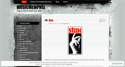 Desktop Screenshot of musicmemphis.wordpress.com