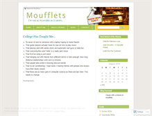 Tablet Screenshot of moufflets.wordpress.com