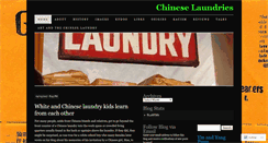 Desktop Screenshot of chineselaundry.wordpress.com