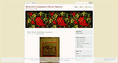 Desktop Screenshot of blondeclamshell.wordpress.com