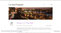 Desktop Screenshot of lisabondphotography.wordpress.com