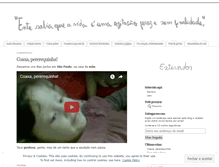Tablet Screenshot of estivador.wordpress.com