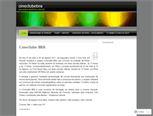 Tablet Screenshot of cineclubebra.wordpress.com