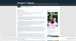 Desktop Screenshot of knoppenihjarnan.wordpress.com