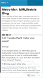 Mobile Screenshot of mmlifestyle.wordpress.com