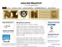 Tablet Screenshot of jekerjazzmaastricht.wordpress.com