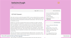 Desktop Screenshot of kelsimchugh.wordpress.com