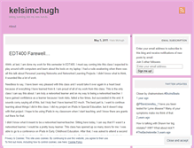 Tablet Screenshot of kelsimchugh.wordpress.com