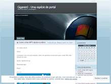 Tablet Screenshot of giganerd.wordpress.com