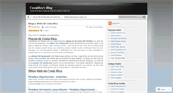 Desktop Screenshot of costaricacountry.wordpress.com
