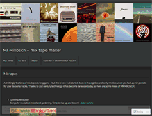 Tablet Screenshot of mrmikosch.wordpress.com