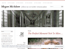 Tablet Screenshot of memcadam.wordpress.com